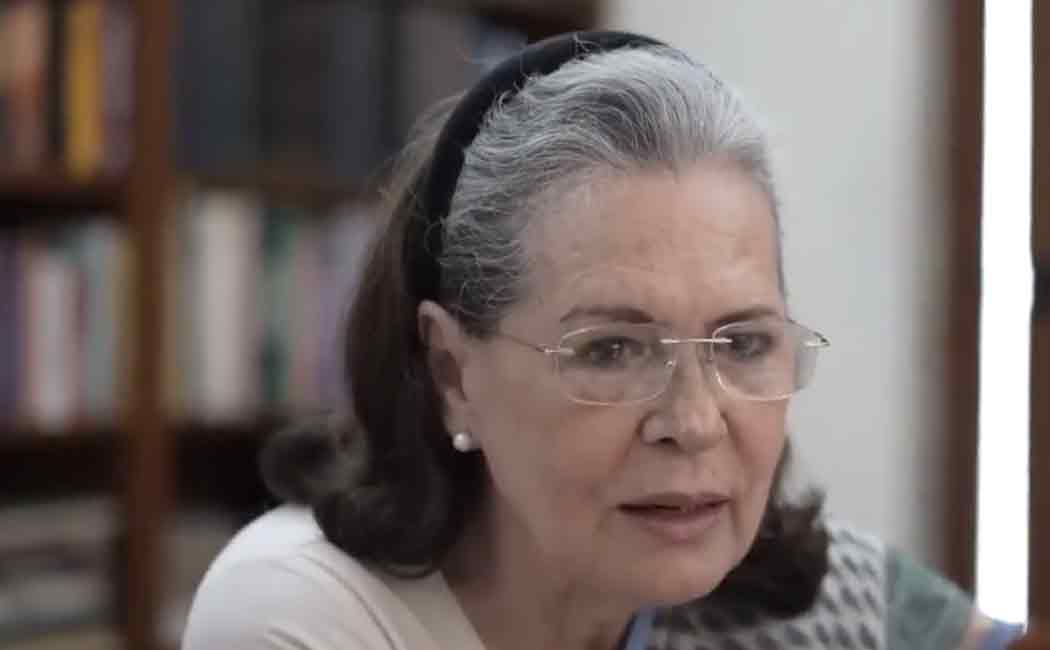 The question asked by the female farmer; Sonia Gandhi was deeply saddened