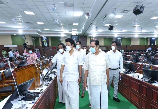 Chief Minister visits the venue where the assembly session will be held!