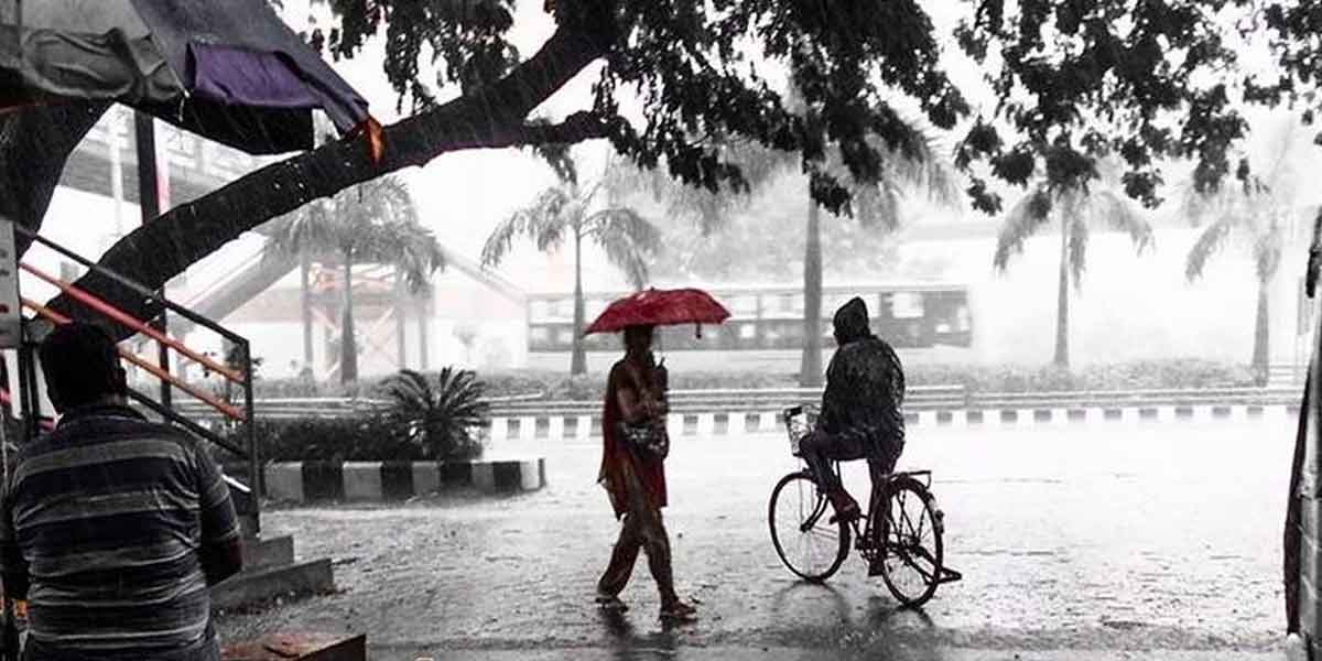 Rain in 6 districts in next 3 hours