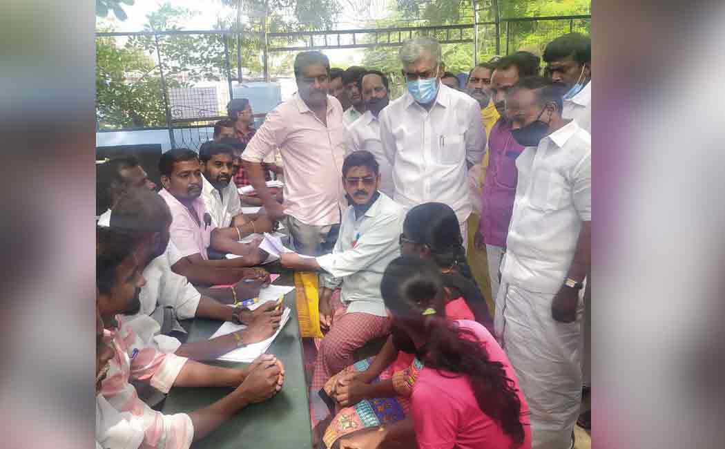 Special voter camp in Trichy ..