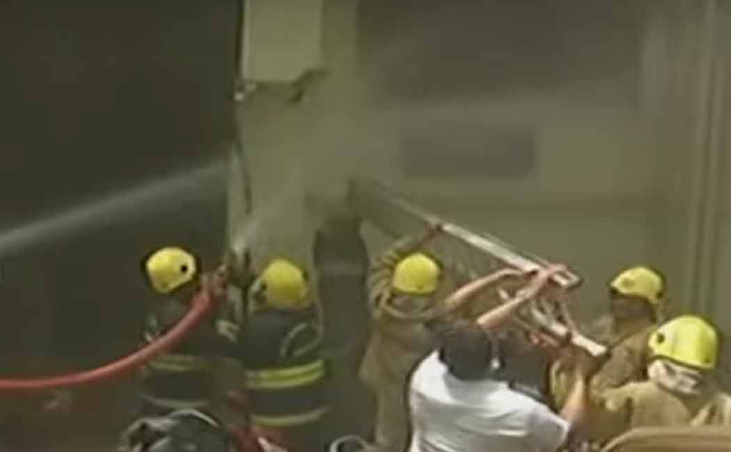 Fire at Rajiv Gandhi Hospital in Chennai