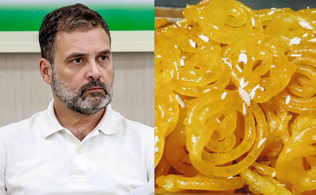 haryana bjp sent jalebi to rahul gandhi