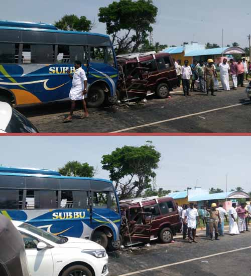 tata sumo accident 4 person dead