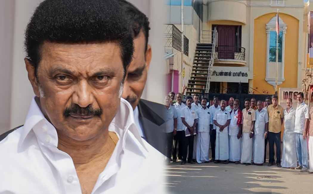 DMK executive meeting mk stalin demanding change of Municipal leader