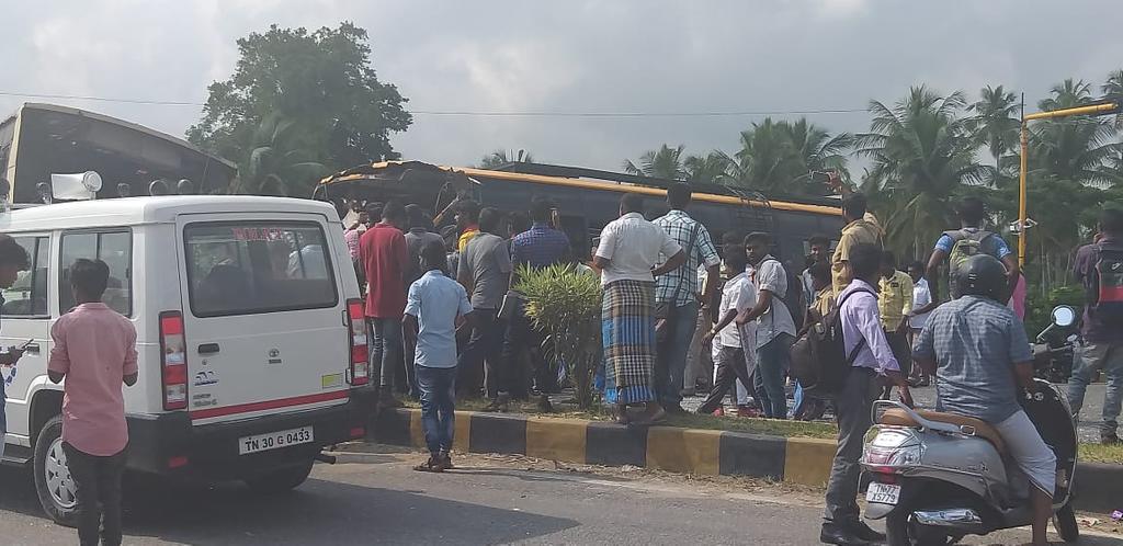 bus accident in salem