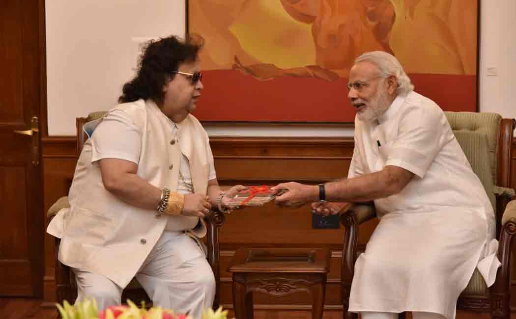 pm modi condoles singer bappi lahiri