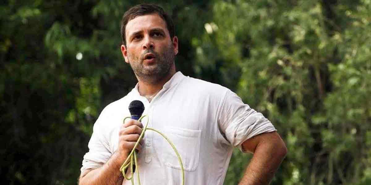 '' Tamil people can never be ruled by BJP '' - Rahul Gandhi