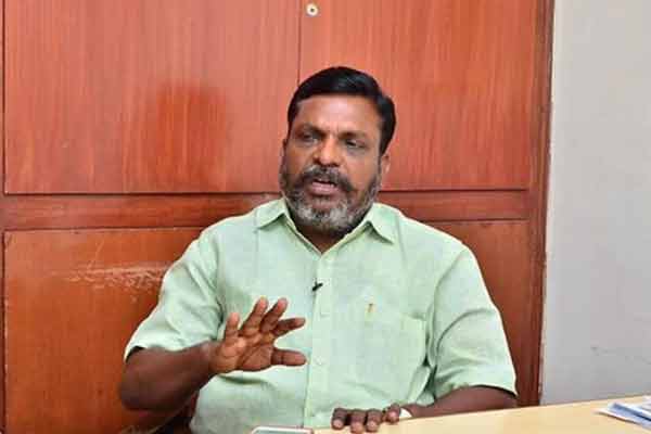 Thirumavalavan said that They are trying to create a stir in DMK alliance
