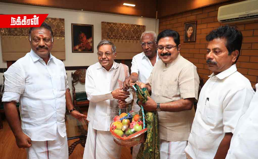 O. Panneerselvam DTV Dhinakaran meeting!!