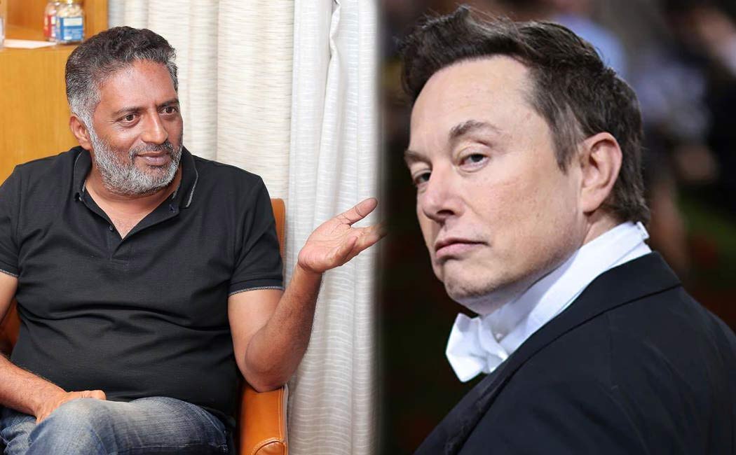 Prakash Raj reaction to elon musk twitter blue tick issue