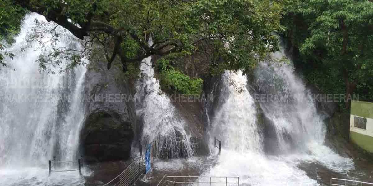 waterfalls at the end of the season!