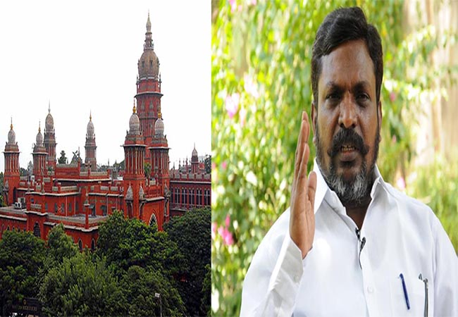 tamilnadu local body indirect election thirumavalavan chennai high court