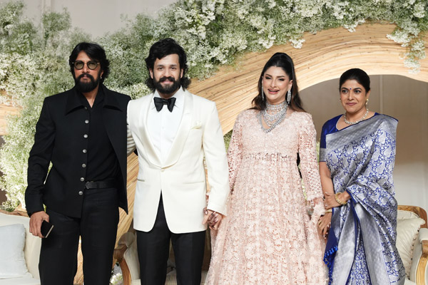 nagarjuna son akhil akkineni marriage reception 6