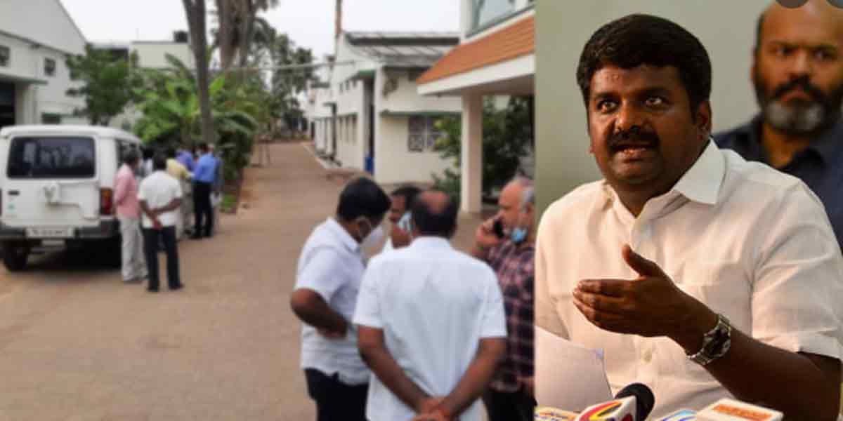 Raid on places owned by former minister Vijayabaskar!