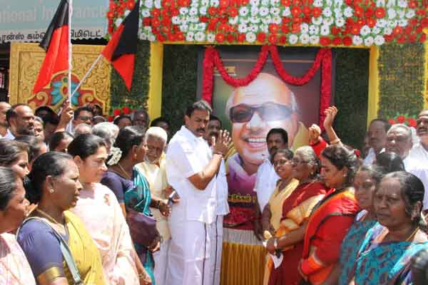 As long as Tamil nation exists, fate kalaignar will endure says I.P. Senthil Kumar