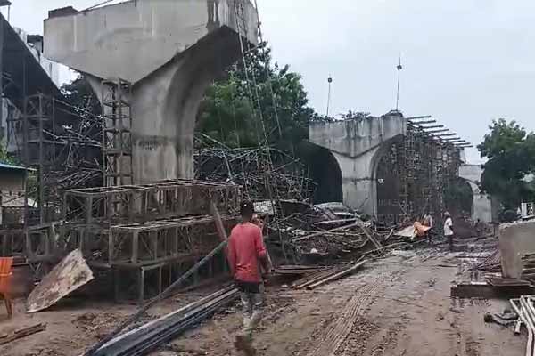Madurai Koripalayam Overpass collapse incident
