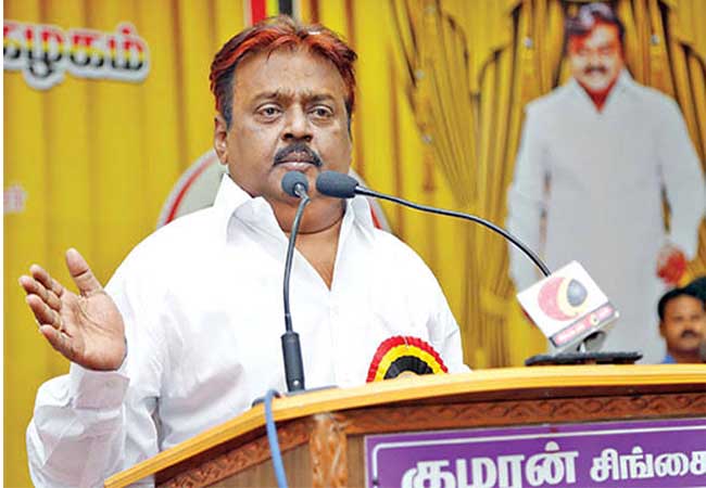 dmdk party leader vijayakanth case postponed dharmapuri district court