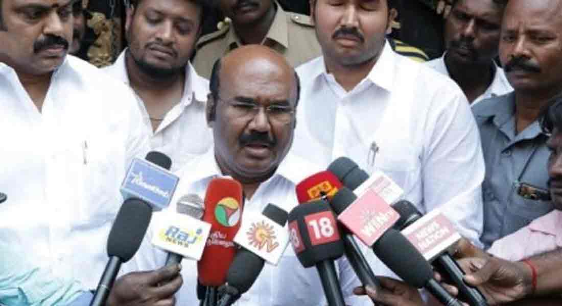 The Governor cannot be compelled to sign - Minister Jayakumar interview