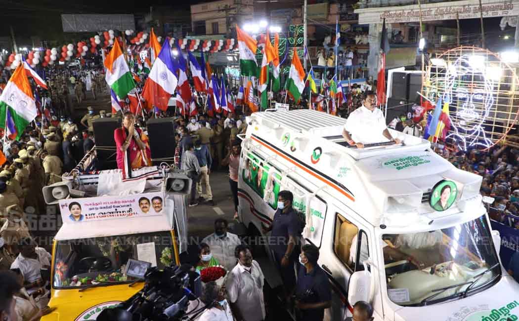 Chief Minister who campaigned supporting Alandur constituency candidate