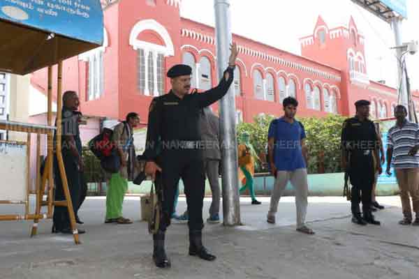 Security tightened at central MGR railway station pictures