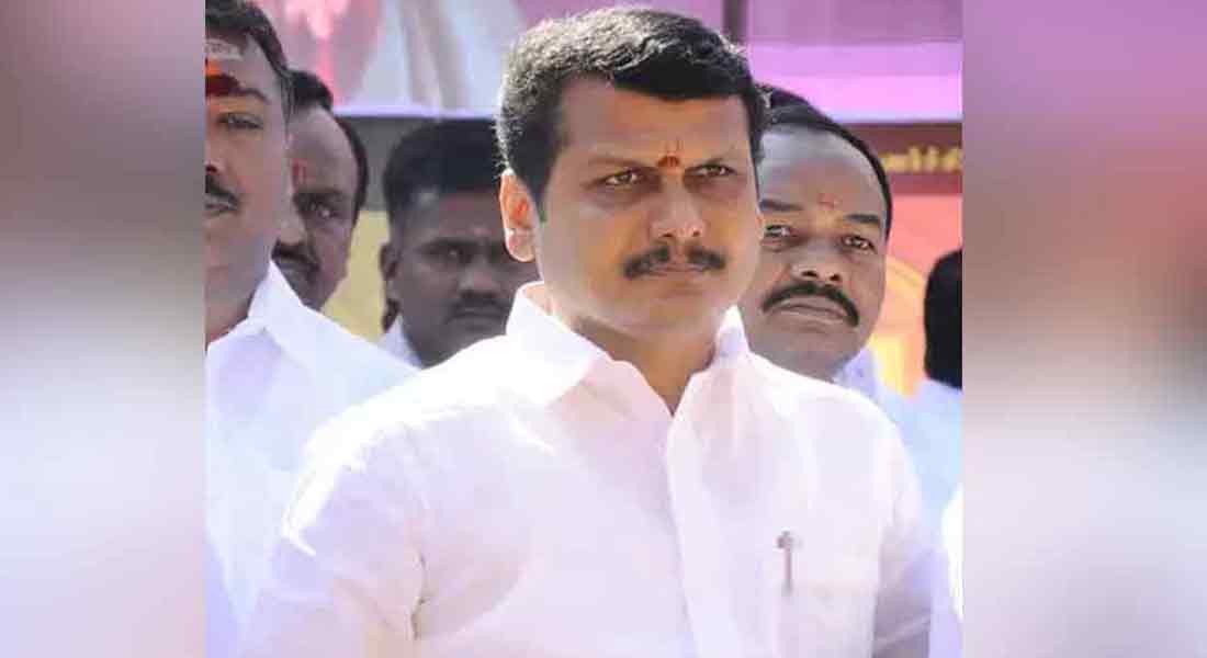 Senthil Balaji's home raided