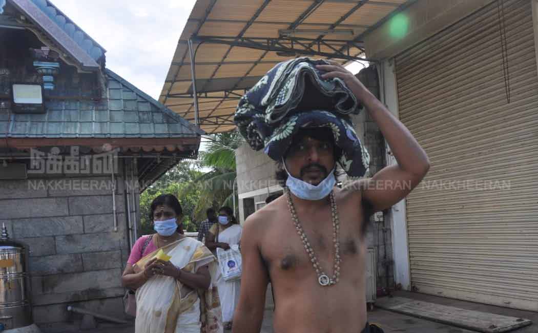 Devotees fasting at Raja Annamalaipuram Iyappan Temple (Pictures)
