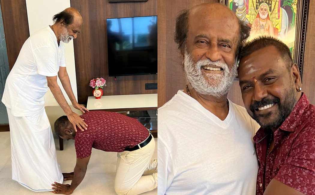Chandramukhi 2 shooting started today - Raghava Lawrence get blessing with rajinikanth
