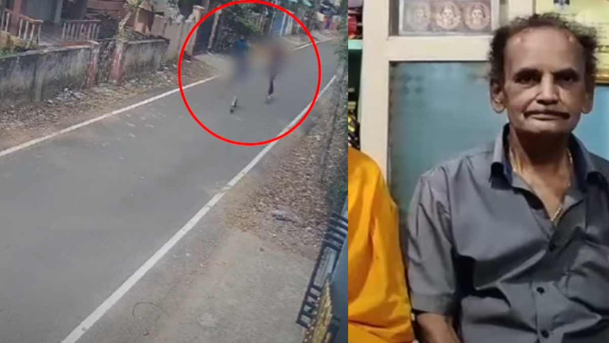 Extortion of Retired Tamil Teacher; CCTV footage released