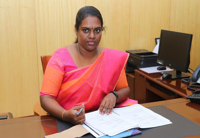 Divyadarshini IAS appointed District Collector in trichy