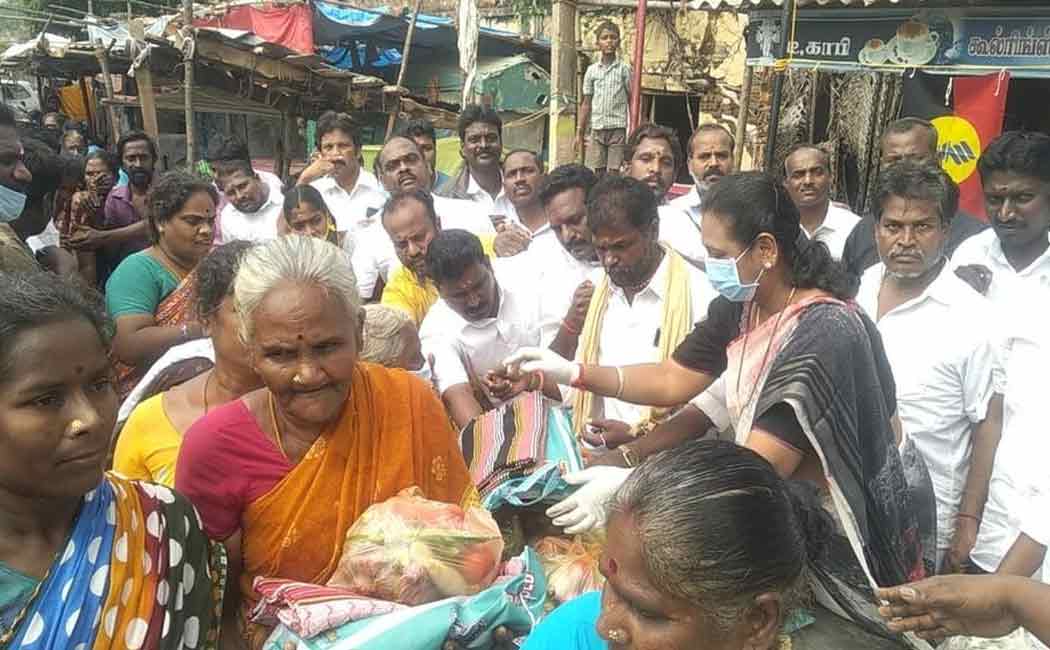 DMDK Preamalatha vijayakanth visit cuddalore
