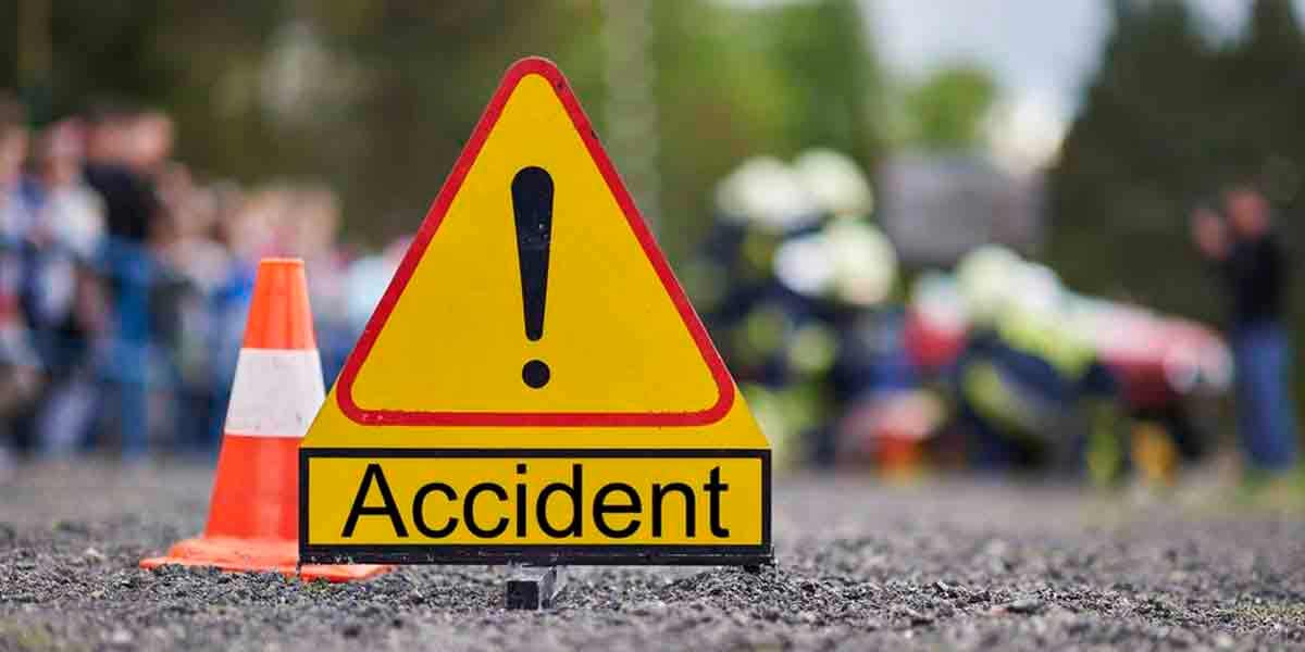bike hits neem tree