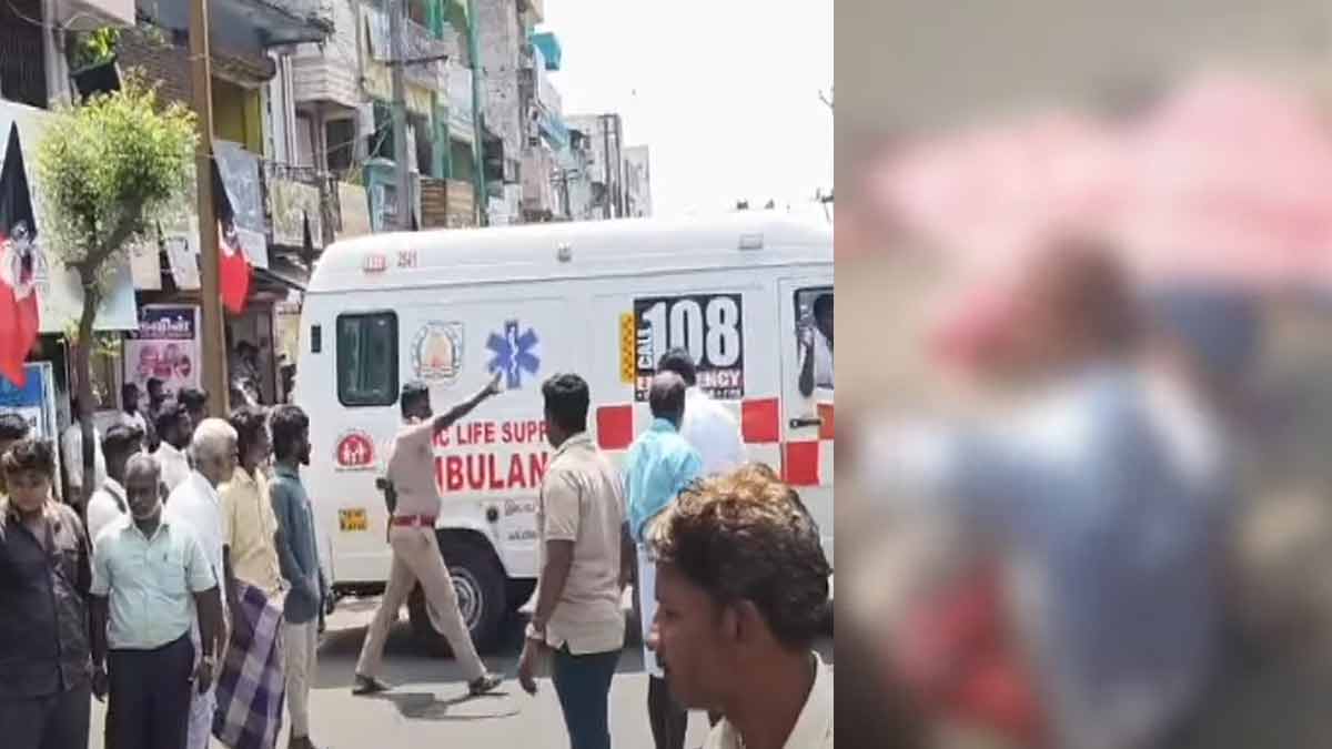 Husband loses wife and son in front of his eyes; stirs up controversy near Kallakurichi