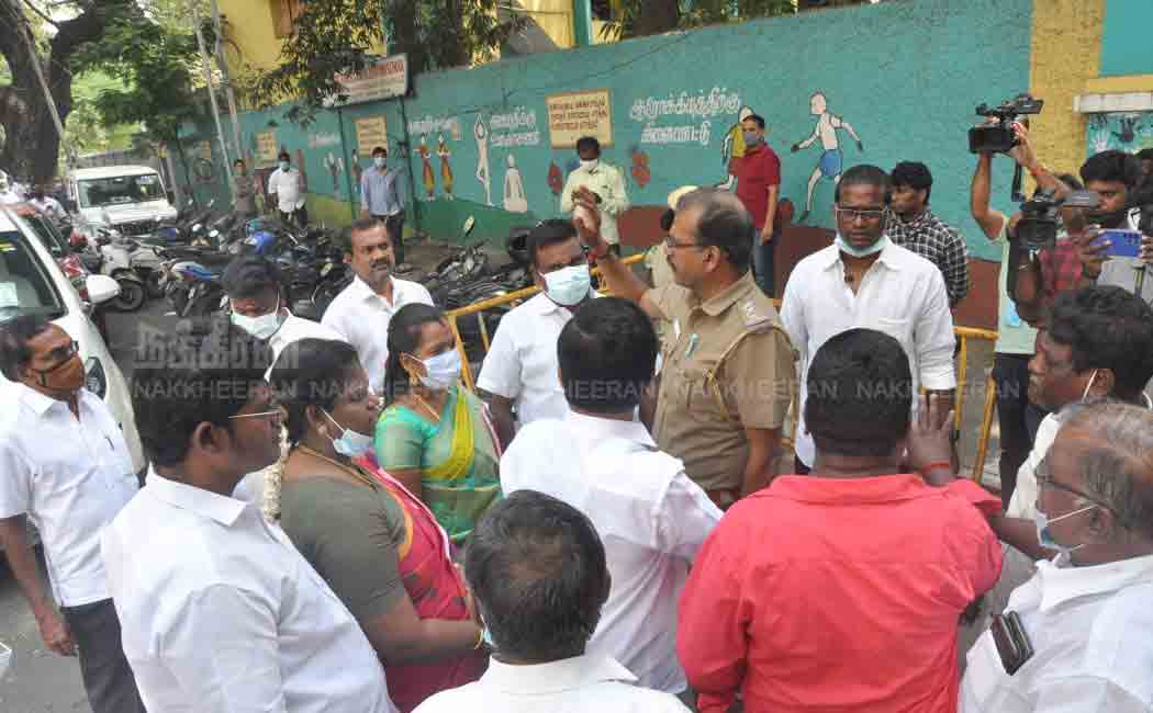 ADMK struggle against DMK