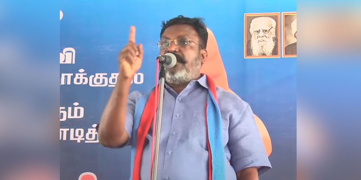 'The superstar has fallen on feet; The cat come out'-Thiruma review