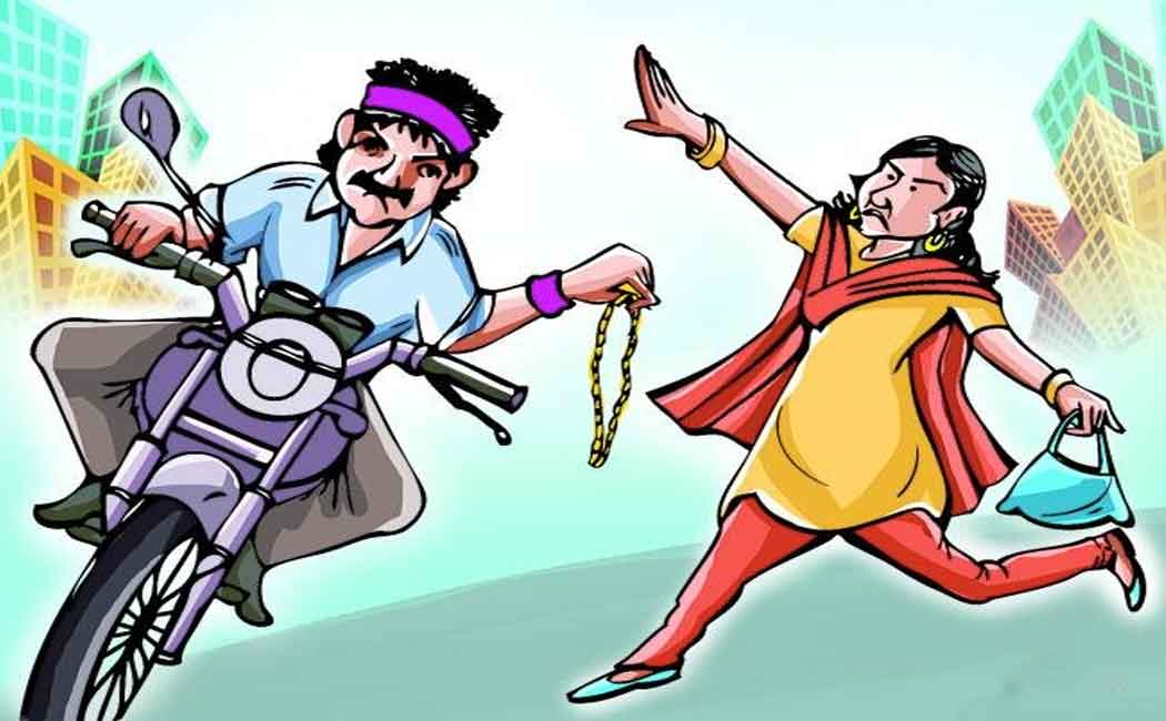 Hand, foot, body pain .... Mysterious person who cheated in a modern way and stole the necklace