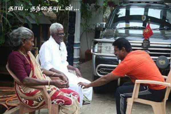 Kamal mourns the loss of Seeman's father ..!