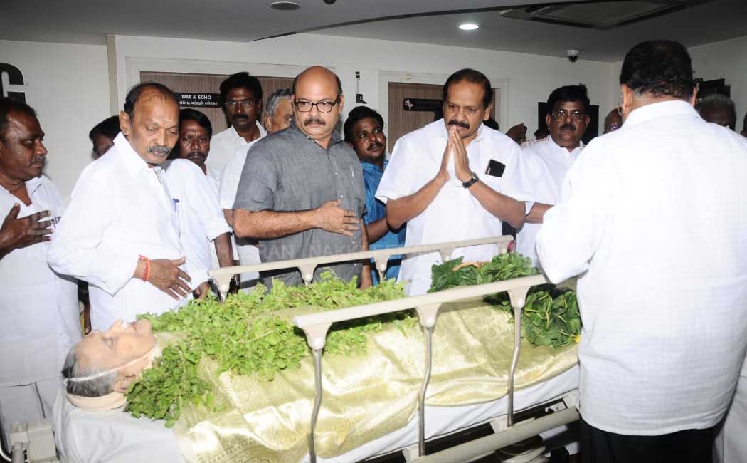 The final tribute of the Kasturi muppanar