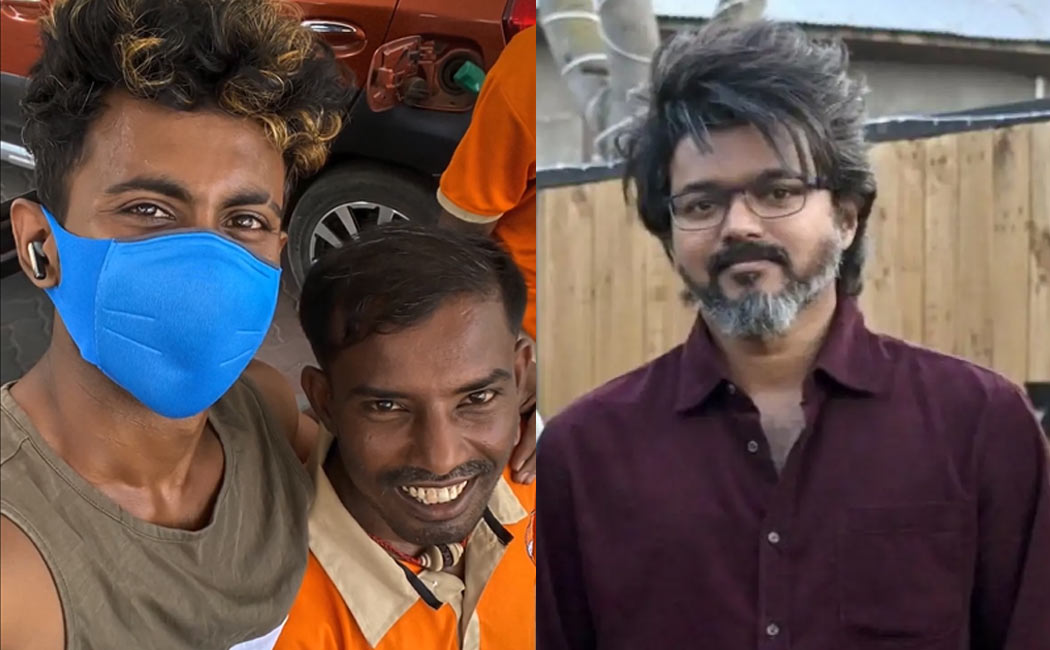 mahendran shared a vijay fan video