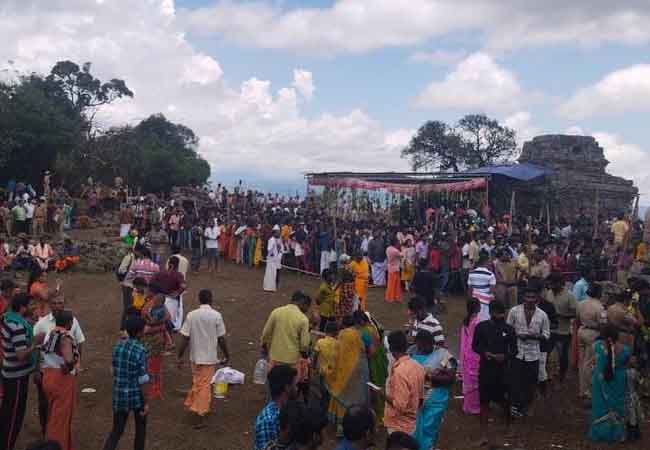 Tamil - Kerala devotees worship at Kannaki temple festival!