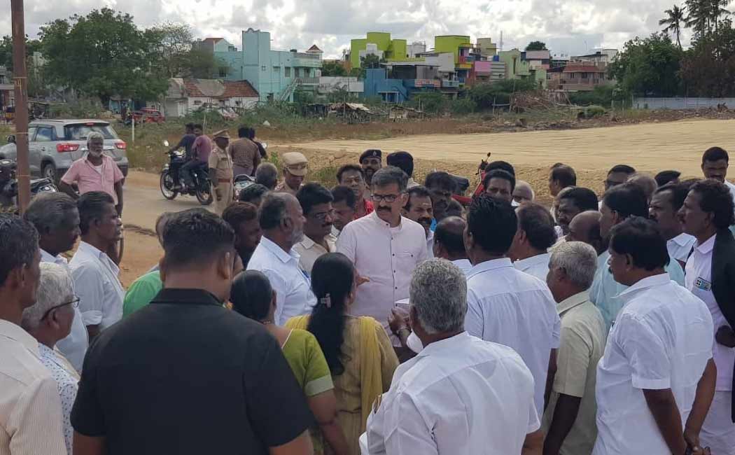 Durai Vaiko demands construction of two tunnels Trichy - Ponmalai Railway