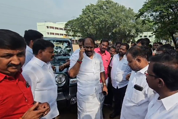 MLA angry with contractor because road works could not be done