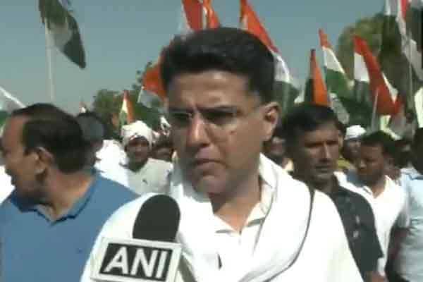 coming election sachin pilot gives pressure for congress due to separate party start