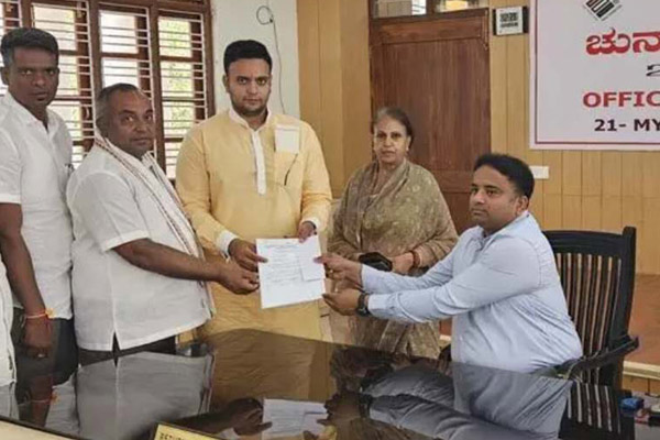 Released property value on Filing of nomination The King of Mysore didn't even have his own house