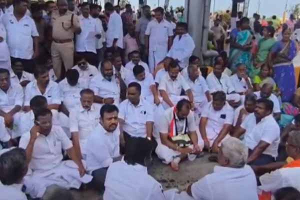 Madurai Kappalur toll plaza incident RB Udayakumar arrested