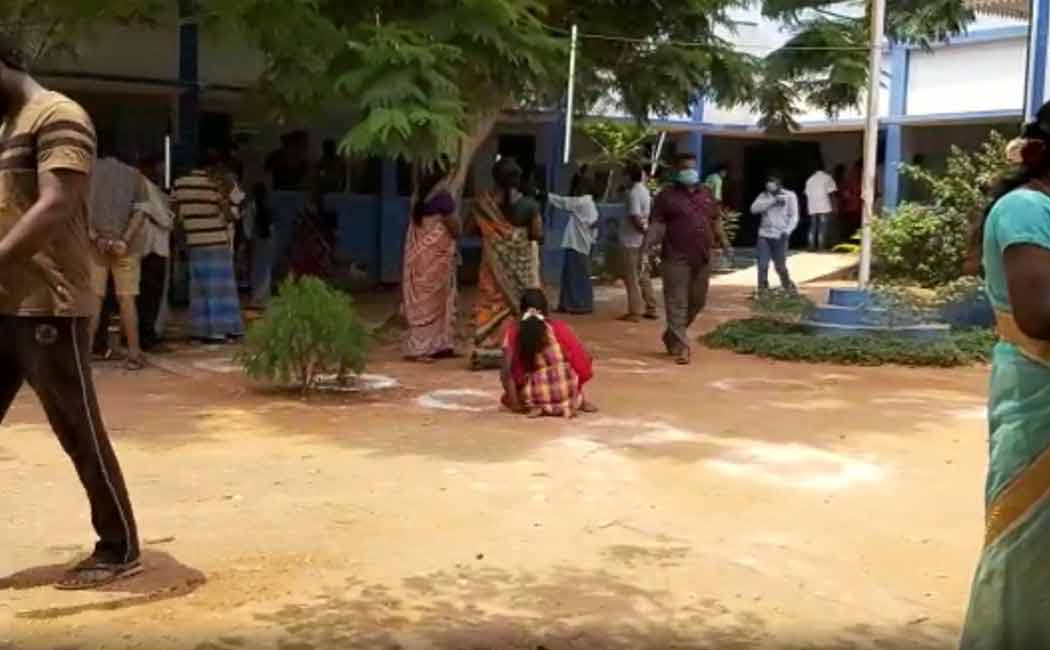 wheel chairs not provided in panagudi poll booth