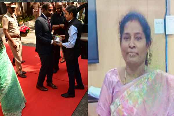 Was the district magistrate sent on leave for buying a small parcel? in chidambaram