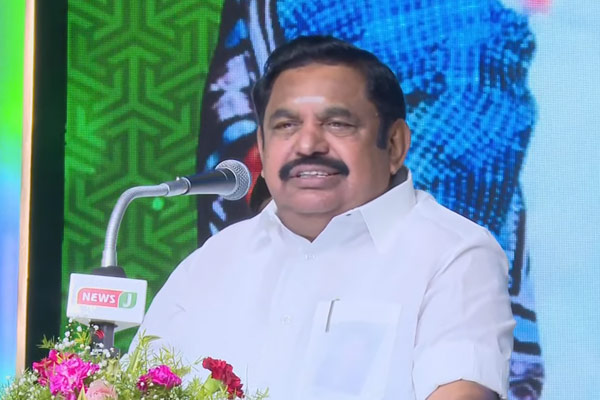EPS spoke at Janaki Ramachandran Century function