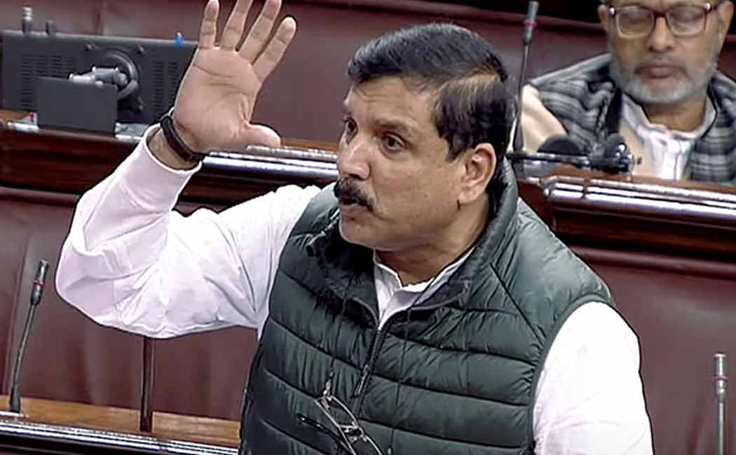 Monsoon Conference Aam Aadmi MP suspend