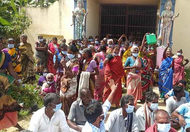 Will the village temple be taken over by the Treasury?