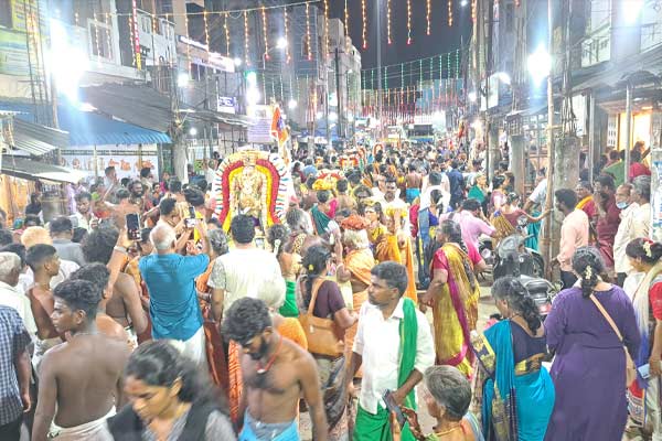 Rajaraja Cholan triple discovery ceremony at Chidambaram